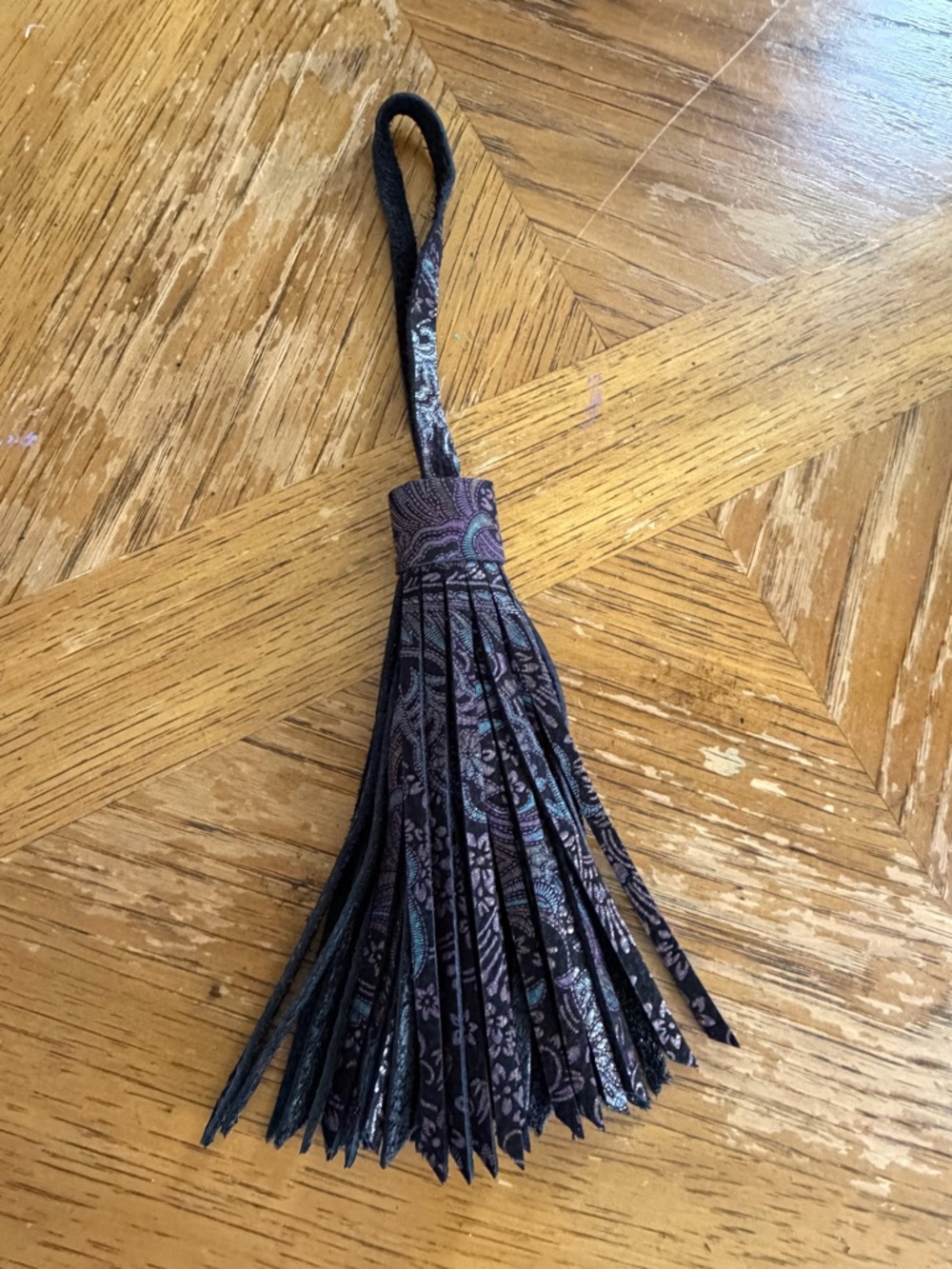 Portland leather goods mascarade jumbo tassel
